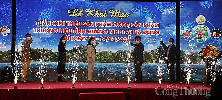 Khai mạc Tuần hàng OCOP tỉnh Quảng Ninh và trái cây, nông sản các tỉnh, thành phố tại Hà Nội năm 2021
