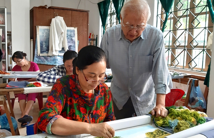 nghe nhan nguyen quoc su phai long duong kim mui chi