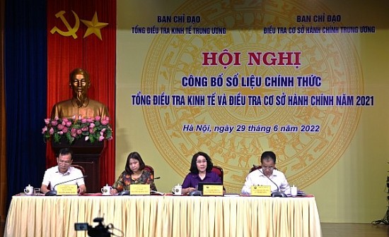 Công bố kết quả Tổng điều tra kinh tế và Điều tra cơ sở hành chính năm 2021