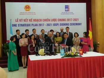 Việt Nam- Liên Hợp Quốc ký kết chiến lược chung giai đoạn 2017- 2021