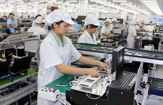 Tỉnh Thái Nguyên, giá trị sản xuất công nghiệp tăng 9,81%