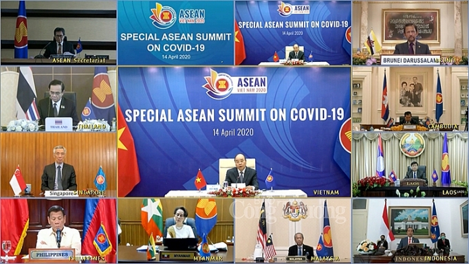 Hội nghị Cấp cao đặc biệt ASEAN ra Tuyên bố về ứng phó dịch bệnh Covid