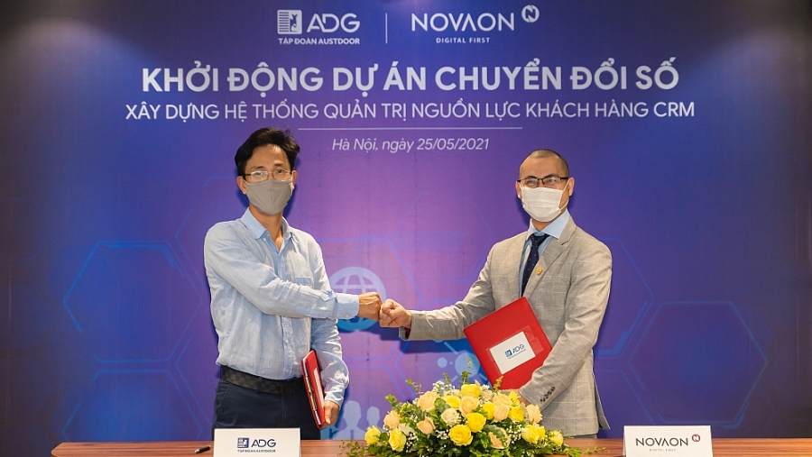 Austdoor hợp tác cùng NOVAON chuyển đổi số hệ thống quản trị nguồn lực khách hàng CRM