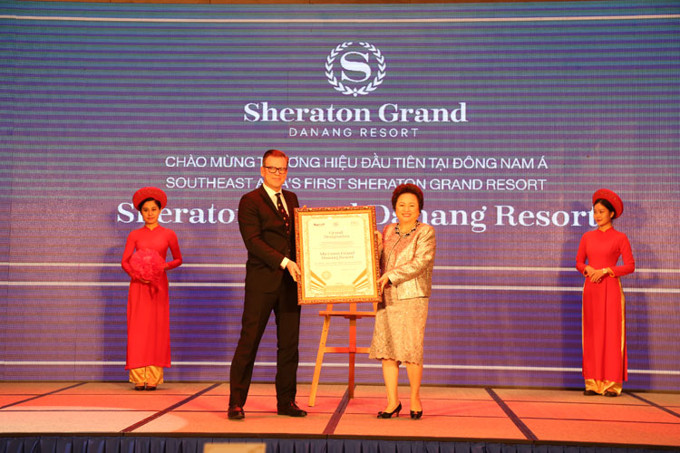 Ra mắt khu nghỉ dưỡng thương hiệu Sheraton Grand đầu tiên ở khu vực Đông Nam Á