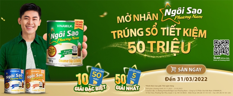 Đón năm mới, vui “đúng diệu” cùng  chương trình khuyến mại hấp dẫn của Ngôi Sao Phương Nam