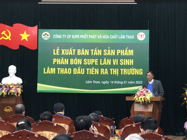 Supe Lâm Thao: Xuất bán những tấn sản phẩm Supe lân vi sinh đầu tiên ra thị trường