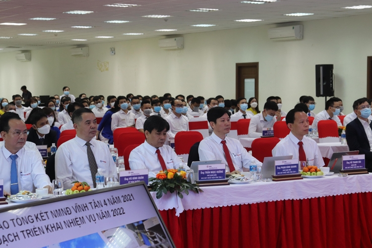 Nhiệt điện Vĩnh Tân 4: Năm 2022 phấn đấu hoàn thành vượt mức sản lượng điện sản xuất là 5,019 tỷ kWh