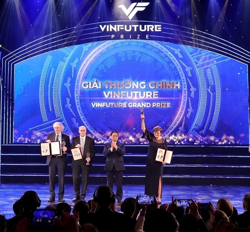 VinFuture công bố chủ nhân các giải thưởng phụng sự nhân loại năm 2021