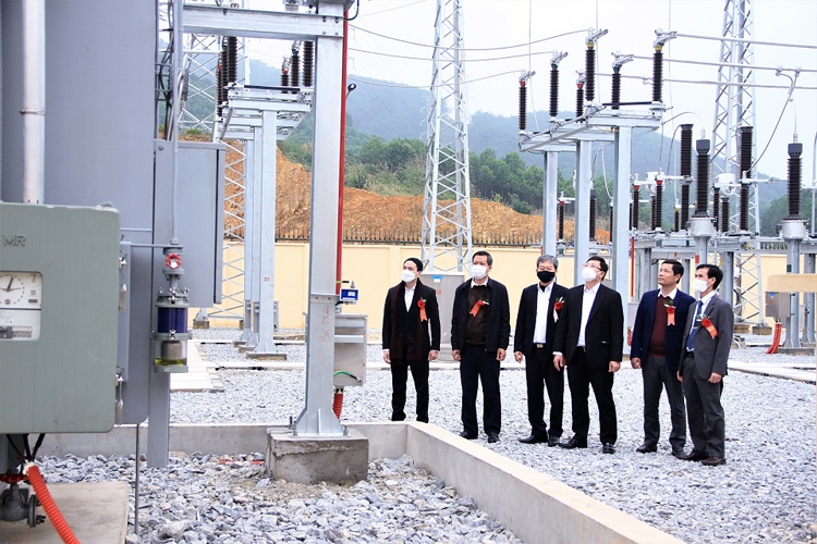 Khánh thành công trình đường dây và trạm biến áp 110 kV Bãi Trành