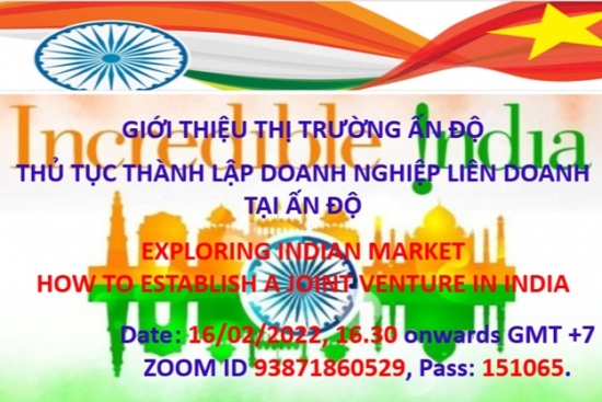 moi tham du chuong trinh gioi thieu ve thu tuc thanh lap doanh nghiep lien doanh tai an do