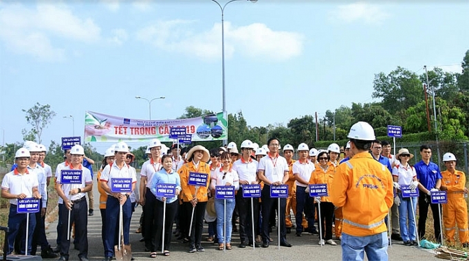 cong ty che bien khi vung tau to chuc cac chuong trinh xa hoi dau nam 2019