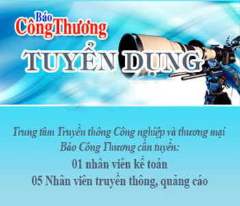 Báo Công Thương tuyển dụng