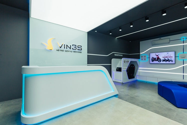 Khám phá không gian showroom Vin3S đầu tiên tại Việt Nam của VinFast