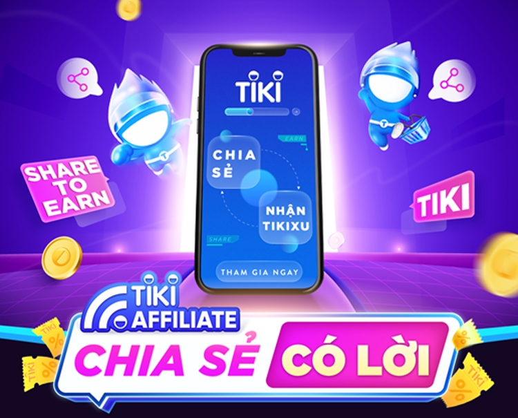 Tiki ra mắt chương trình Chia sẻ có lời