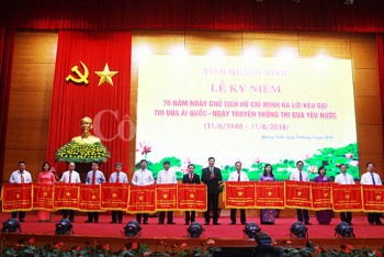 quang ninh ky niem 70 nam ngay chu tich ho chi minh ra loi keu goi thi dua ai quoc
