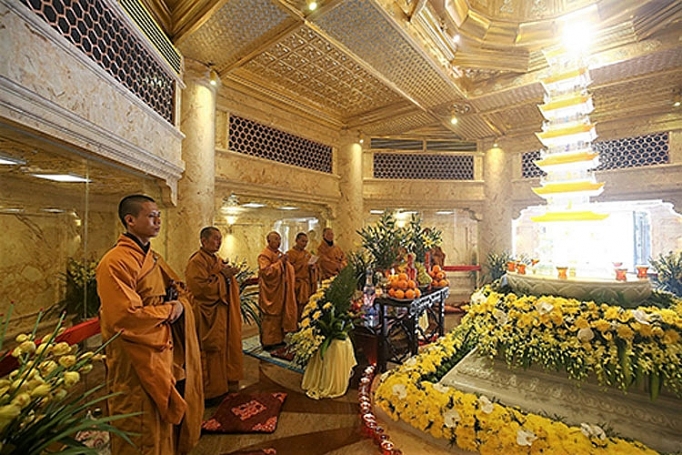 fansipan to chuc dai le cau quoc thai dan an dong hanh cung dai le vesak 2019