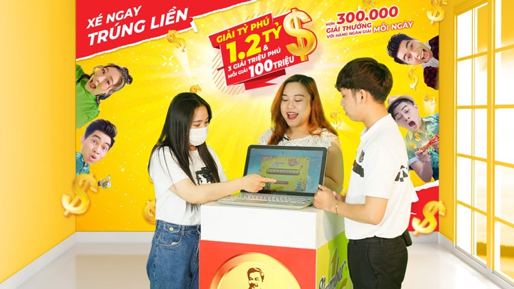 Thợ điện trúng 100 triệu đồng khi uống Number 1: “Tôi dành tiền điều trị ung thư cho ba”