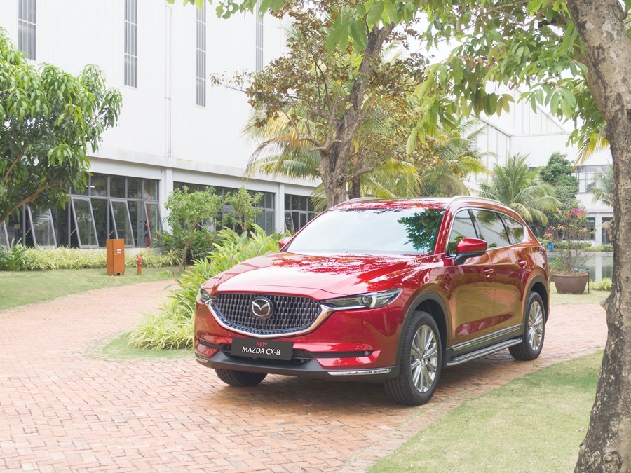 Thaco ra mắt Mazda CX8 mới, có thêm phiên bản 6 chỗ ngồi