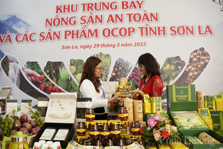 Chùm ảnh: Bộ trưởng Nguyễn Hồng Diên dự lễ khai mạc Festival trái cây và sản phẩm OCOP Việt Nam năm 2022