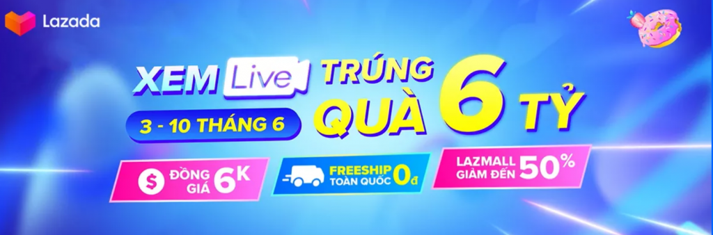 6 hoạt động “chơi tới” dành cho người dùng trong lễ hội mua sắm 6.6 trên Lazada