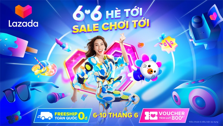 Lazada Việt Nam chính thức khởi động Lễ hội mua sắm 6.6