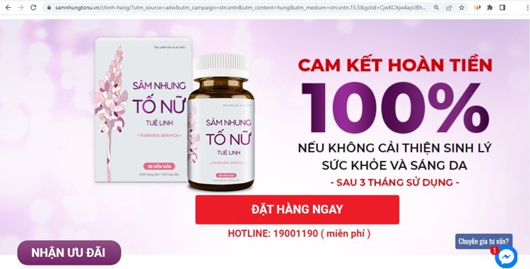 Hàng loạt nghệ sĩ tiếp tay quảng cáo Sâm Tuệ Linh trái phép?