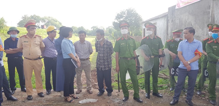 Huyện Phúc Thọ, Hà Nội: Hoàn thành cưỡng chế giải phóng mặt bằng phát triển dự án Cụm công nghiệp Thanh Đa