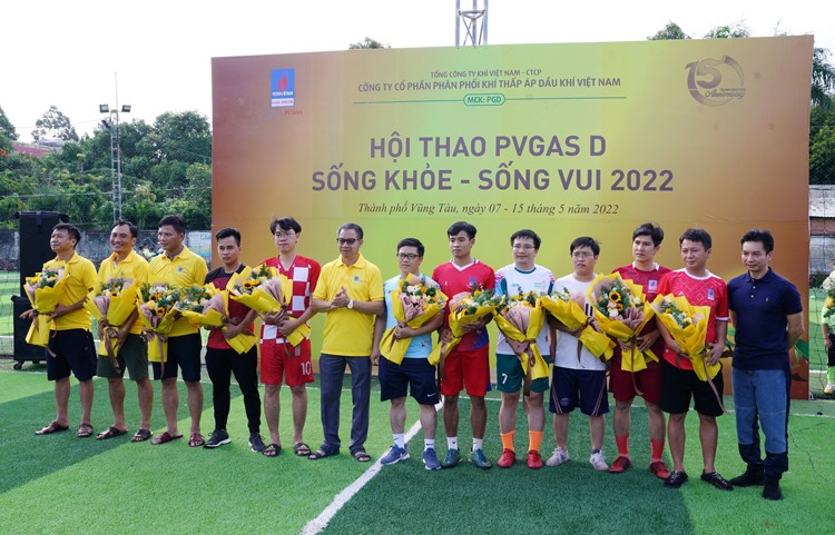 Nhiều đơn vị Tổng công ty Khí Việt Nam tổ chức các giải Thể thao 2022