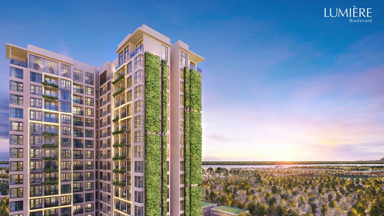 Có gì ở hồ bơi phi thuyền LUMIÈRE Boulevard tại Vinhomes Grand Park?