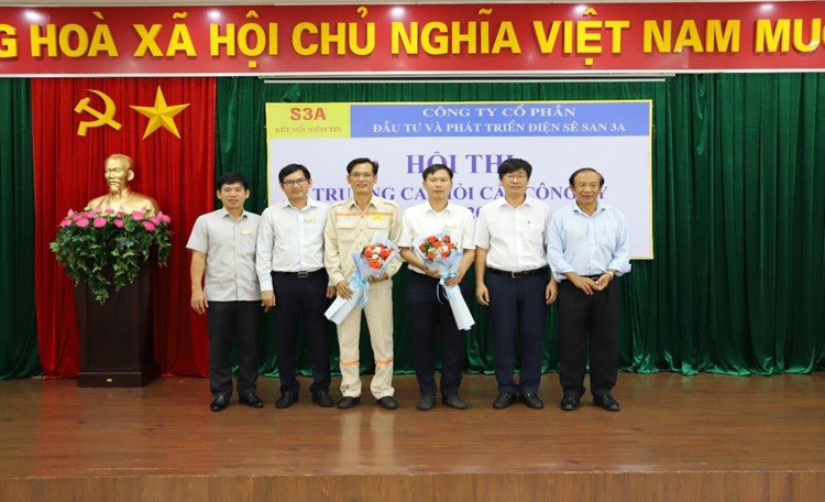 Công ty cổ phần đầu tư và phát triển điện Sê San 3A: Lựa chọn 2 ứng viên tham dự Hội thi thợ giỏi cấp EVN năm 2022