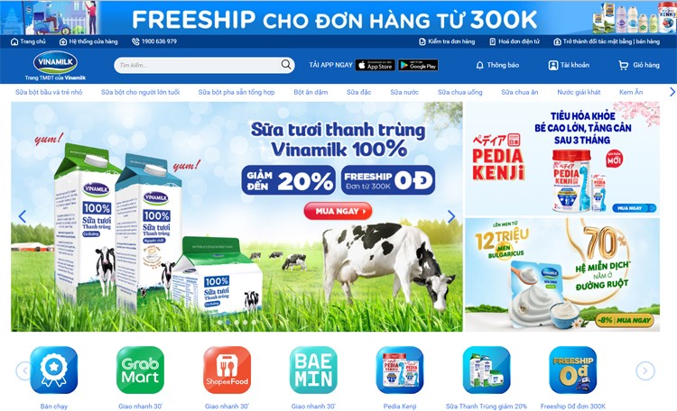 Vinamilk có 5 nhãn hiệu lọt Top 10 thương hiệu sữa và sản phẩm từ sữa được chọn mua nhiều nhất