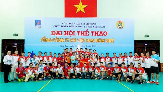 dai hoi the thao tong cong ty khi viet nam thanh cong tot dep