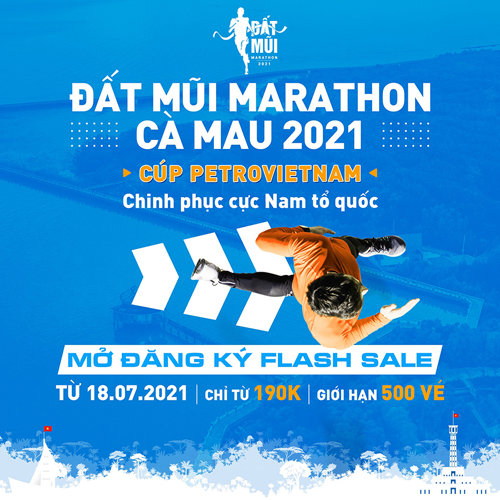 Tổng công ty Khí Việt Nam tài trợ cho Giải chạy Đất Mũi Marathon 2022 - Cúp Petrovietnam