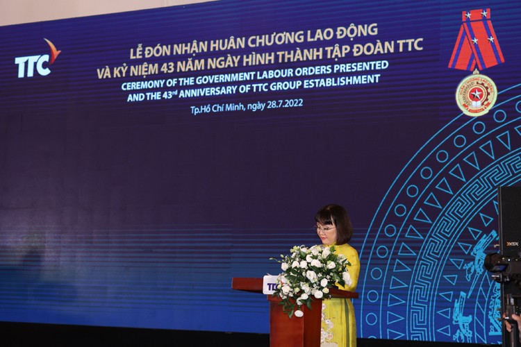 Tập đoàn TTC vinh dự đón nhận Huân chương Lao động cao quý