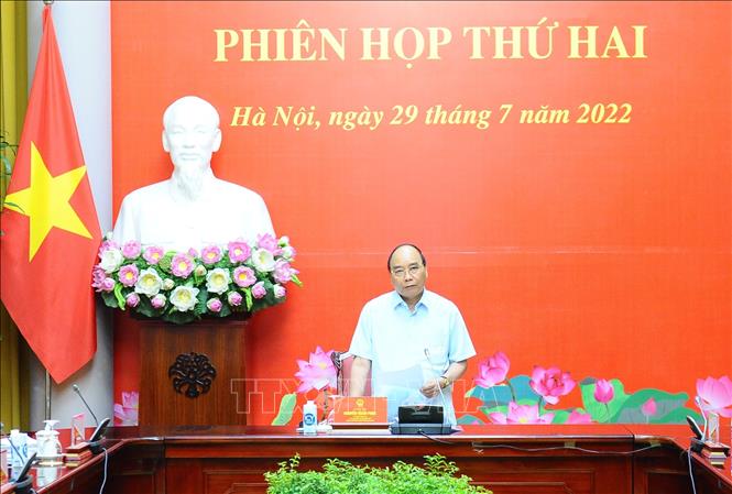 Chủ tịch nước chủ trì Phiên họp thứ hai Hội đồng Quốc phòng và An ninh - Ảnh 1.