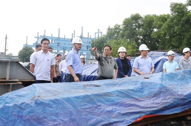 Xu ly dut diem du an mo rong giai doan 2 Nha may Gang thep Thai Nguyen hinh anh 1