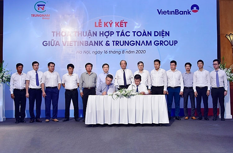 VietinBank và Trung Nam Group ký kết Thỏa thuận hợp tác toàn diện