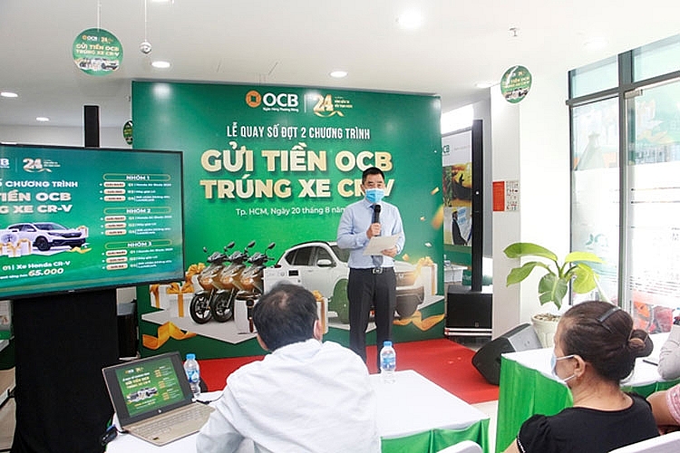 OCB công bố kết quả quay số đợt 2 chương trình “Gửi tiền OCB