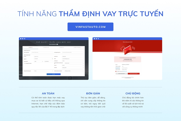 VinFast cung cấp giải pháp mua ô tô trực tuyến đầu tiên tại Việt Nam