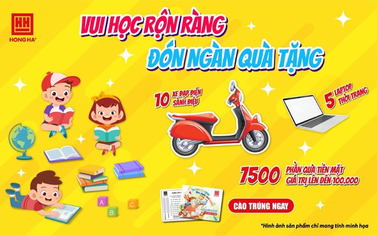 Văn phòng phẩm Hồng Hà khuyến mại lớn trước thềm năm học mới