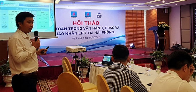 cac don vi pv gas tang cuong phoi hop dam bao an toan trong hoat dong kinh doanh lpg tai kho cang dinh vu