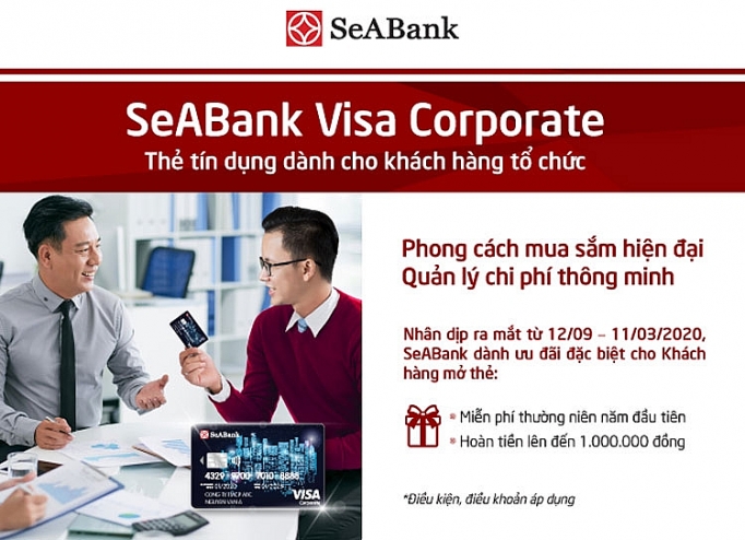 sieu tien loi cho doanh nghiep khi su dung the seabank visa corporate