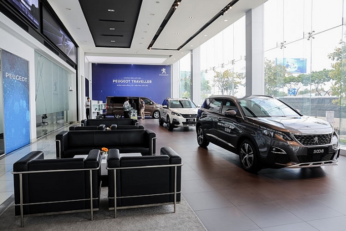 Hệ thống showroom Peugeot chuẩn 3S toàn cầu tại Việt Nam