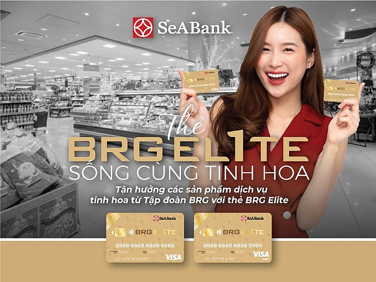 SeABank và Tập đoàn BRG ra mắt thẻ BRG Elite với đặc quyền ưu đãi lên tới 25%