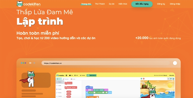 Học viện Teky ra mắt nền tảng học lập trình Codekitten dành cho trẻ em tại Việt Nam