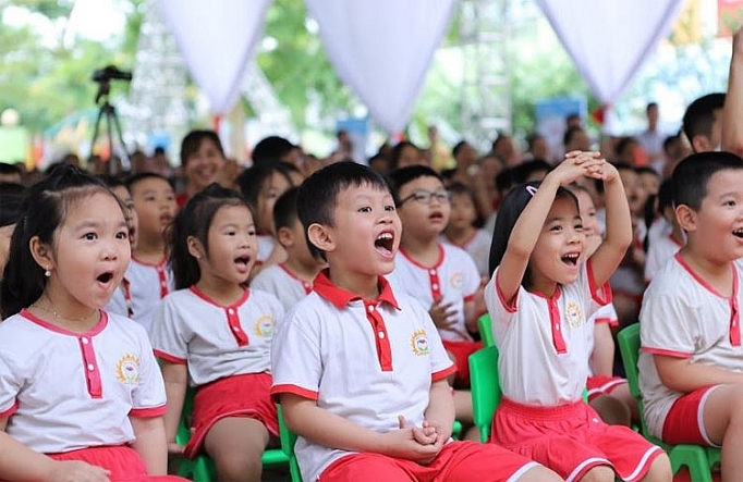 sua hoc duong gop phan cai thien the trang cua tre em viet nam