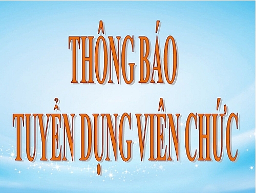 Trung tâm Thông tin Công nghiệp và Thương mại thông báo tuyển dụng viên chức năm 2021