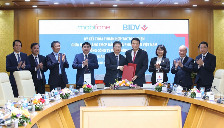 BIDV và MobiFone ký kết thỏa thuận hợp tác toàn diện giai đoạn 2021-2026