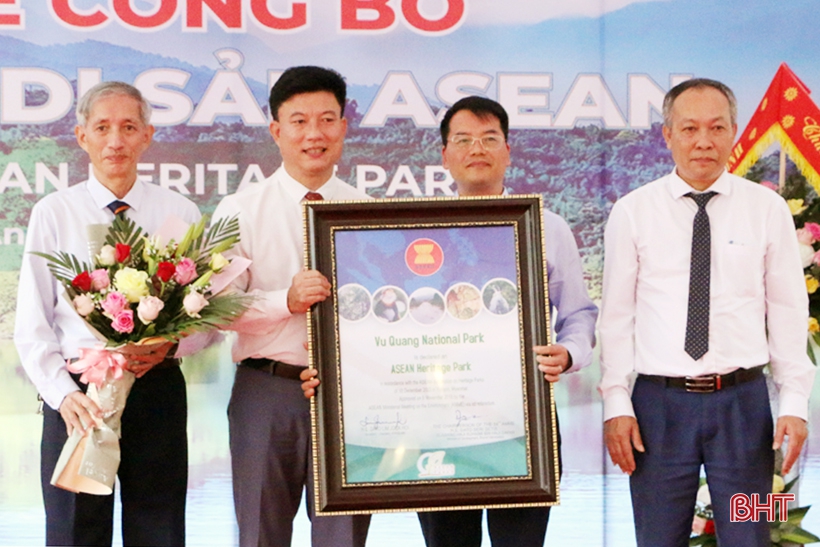 vuon quoc gia vu quang don nhan danh hieu vuon di san asean