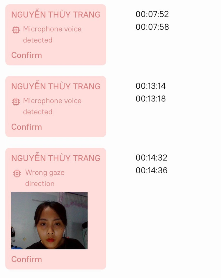 Trường đại học đầu tiên tích hợp giải pháp giám sát thi trực tuyến bằng công nghệ AI
